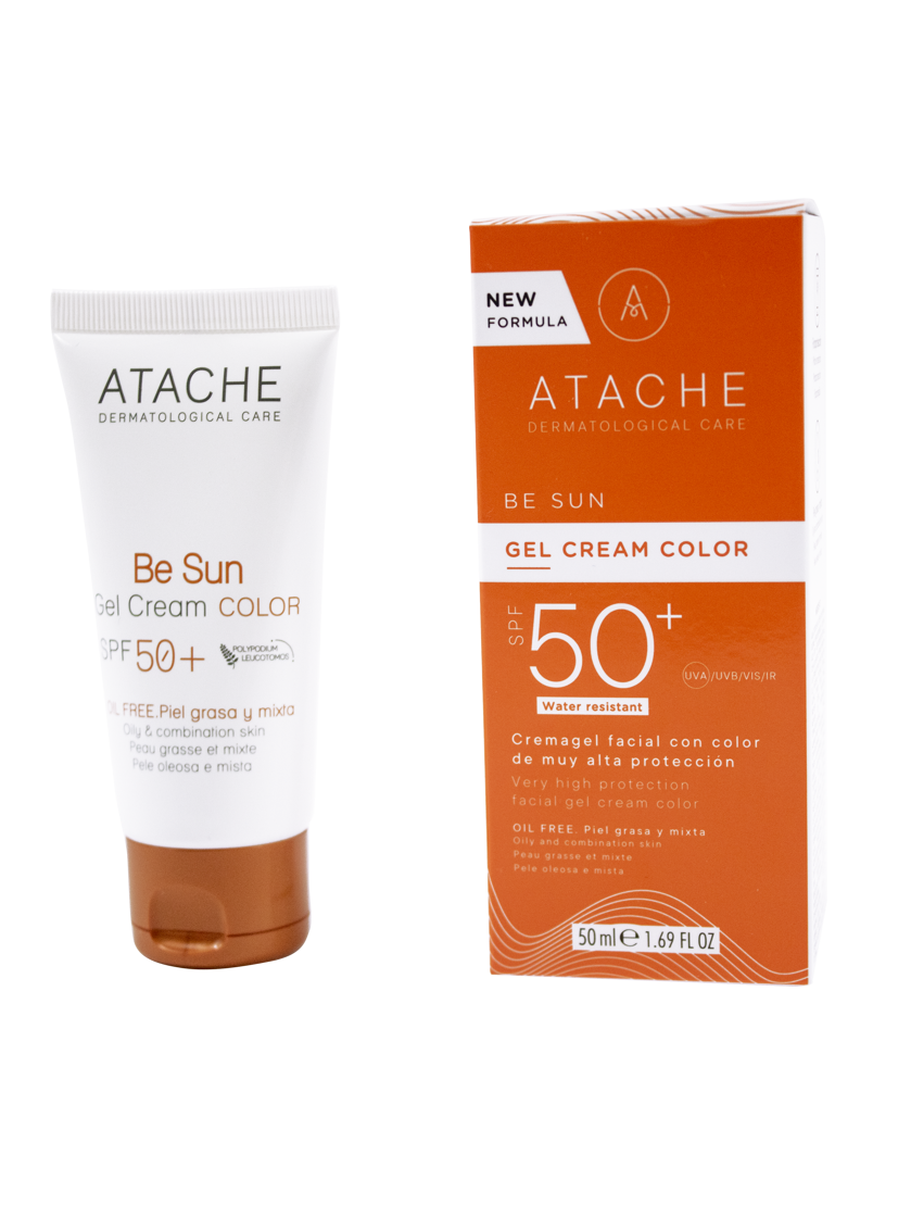 ATACHE BE SUN GEL CREAM COLOR SPF 50+ (50 ml)