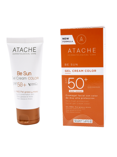 ATACHE BE SUN GEL CREAM COLOR SPF 50+ (50 ml)