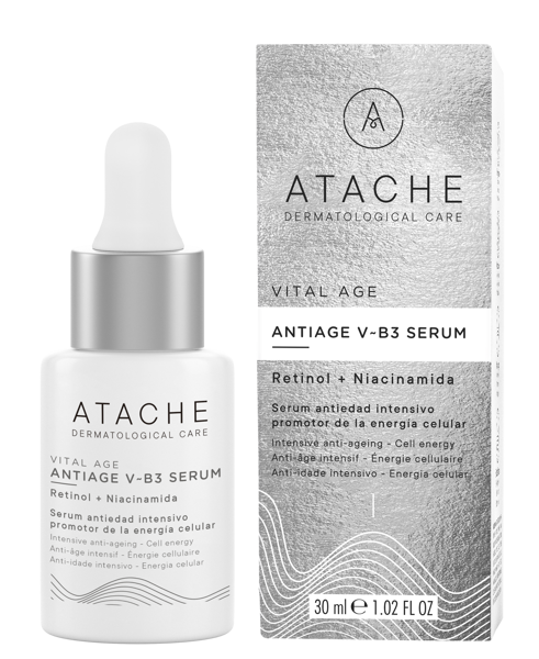 ATACHE ANTIAGE V-B3 SERUM: RETINOL + NIACINAMIDE 